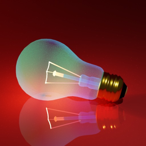 A mysterious light bulb